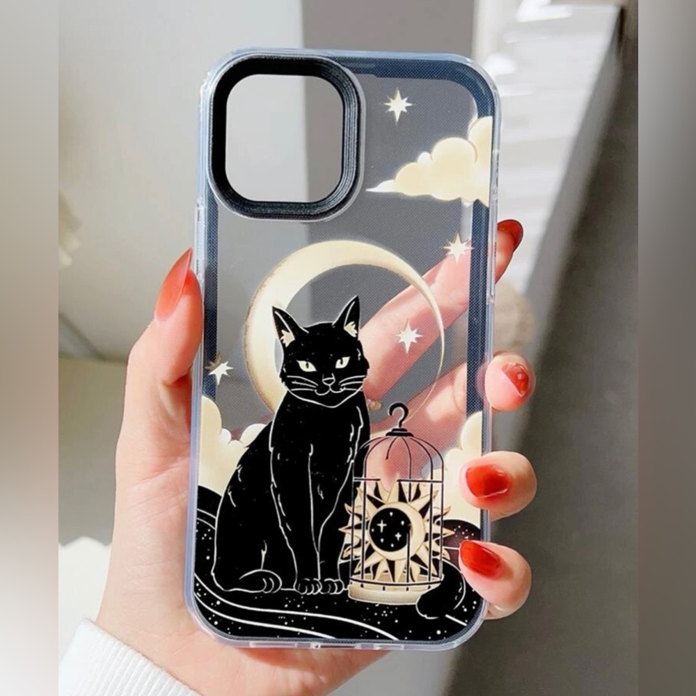 Black Cat iPhone 13 Phone Case